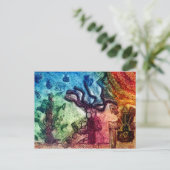 Danstribaal Man Briefkaart (Staand voorkant)