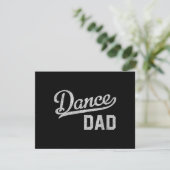 Dansvader trotse danser Vader Feestdagenkaart (Staand voorkant)