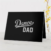 Dansvader Trotse Danser Vader Kaart (Gele Bloem)