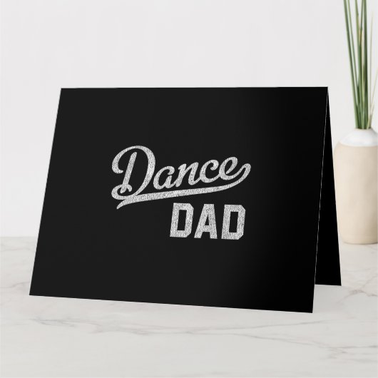 Dansvader Trotse Danser Vader Kaart (Voorkant)
