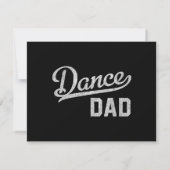 Dansvader trotse danser vader save the date (Achterkant)