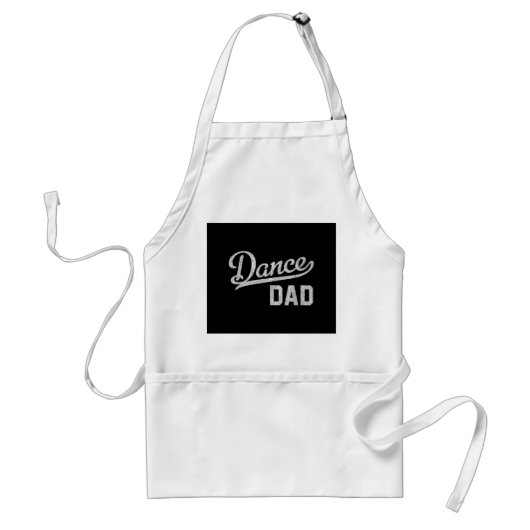 Dansvader Trotse Danser Vader Standaard Schort (Voorkant)