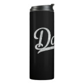 Dansvader Trotse Danser Vader Thermosbeker (Gedraaid links)