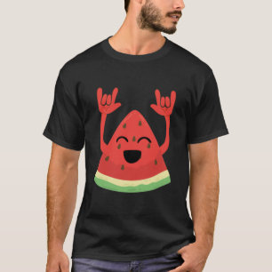 Danswatermeloen Koolhartslagen voor vruchten G T-shirt