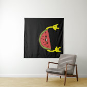 Danswatermeloen - Watermeloen zomer Wandkleed (In Situ (horizontaal))