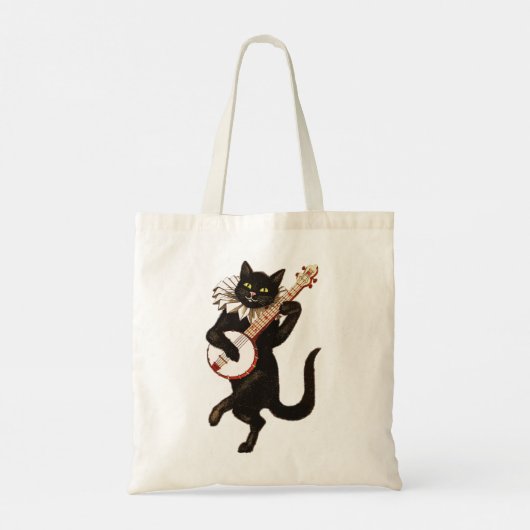 Danszwart Cat Tote Bag (Achterkant)