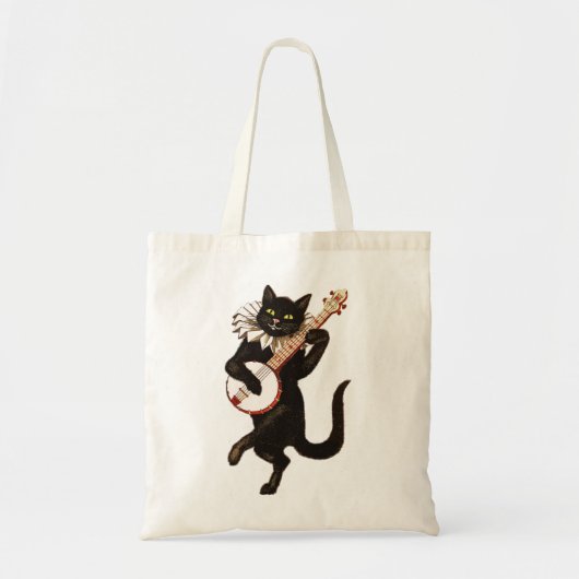 Danszwart Cat Tote Bag (Voorkant)