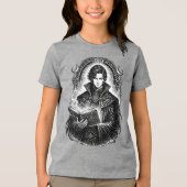 Dantalion Mind Weaver Illustratie Tri-Blend Shirt (Voorkant)