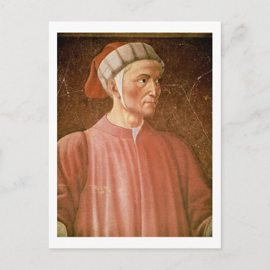 Dante Alighieri (1265-1321): nadere informatie ove Briefkaart (Voorkant)