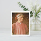 Dante Alighieri (1265-1321): nadere informatie ove Briefkaart (Staand voorkant)