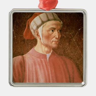 Dante Alighieri (1265-1321): nadere informatie ove Metalen Ornament