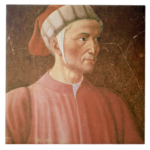 Dante Alighieri (1265-1321): nadere informatie ove Tegeltje
