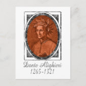 Dante Alighieri Briefkaart (Voorkant)