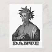 Dante Alighieri Briefkaart (Voorkant)