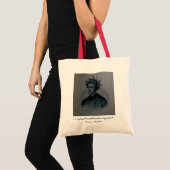 Dante Alighieri Portrait Tote Bag (Voorkant (product))