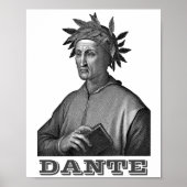 Dante Alighieri Poster (Voorkant)