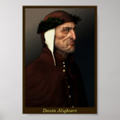 Dante Alighieri Poster (Voorkant)