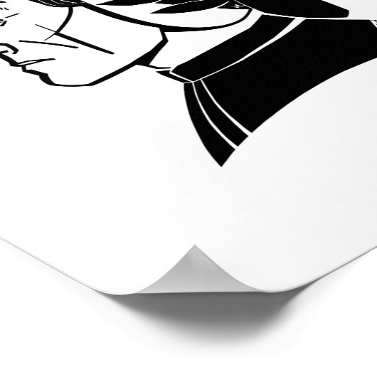 Dante Alighieri Poster (Hoek)