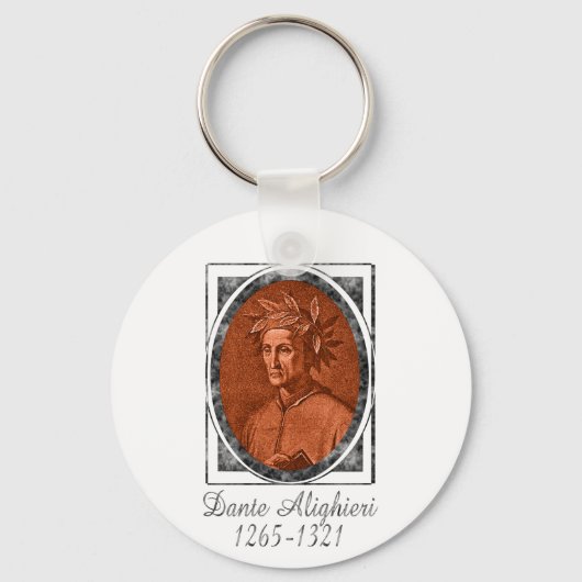 Dante Alighieri Sleutelhanger (Voorkant)