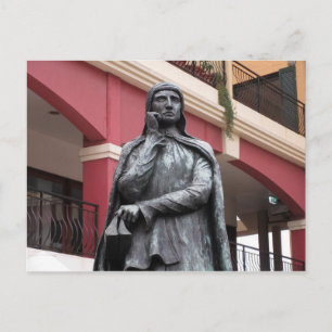 Dante Alighieri-standbeeld in Leichhardt-ansichtka Briefkaart