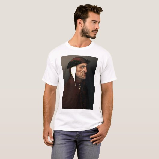 Dante Alighieri T-shirt (Voorkant volledig)