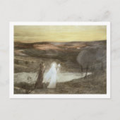 Dante and Beatrice, uit 'L'Estampe Moderne', publ Briefkaart (Voorkant)