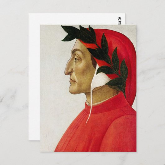 Dante Briefkaart (Voorkant / Achterkant)