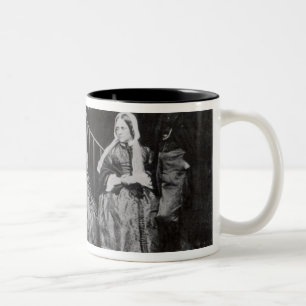 Dante, Christina, Frances en William Rossetti Tweekleurige Koffiemok