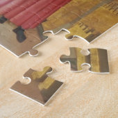 Dante & de Goddelijke Komedie vintage kunst access Legpuzzel (Zijkant)