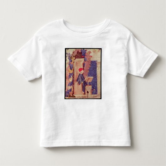Dante die 'The Divine Comedy' schrijft Kinder Shirts (Voorkant)
