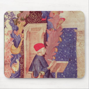 Dante die 'The Divine Comedy' schrijft Muismat