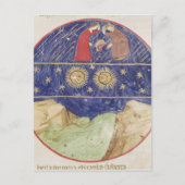 Dante en Beatrice Briefkaart (Voorkant)