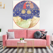 Dante en Beatrice Canvas Afdruk (Insitu (Woonkamer))