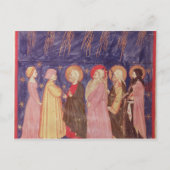 Dante en Beatrice met de Zagen van het Paradijs Briefkaart (Voorkant)