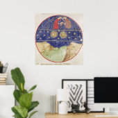 Dante en Beatrice Poster (Thuiskantoor)