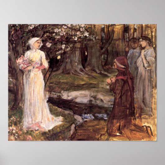 Dante en Beatrice Poster (Voorkant)