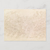 Dante en Beatrice, van Dante's 'Divine' Briefkaart (Voorkant)