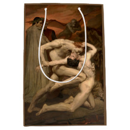 Dante en Vergilius in de hel (door Bouguereau) Medium Cadeauzakje