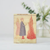 Dante en Virgil herkennen Ulyses Briefkaart (Staand voorkant)