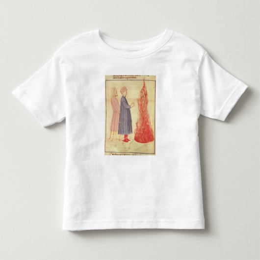 Dante en Virgil herkennen Ulyses Kinder Shirts (Voorkant)