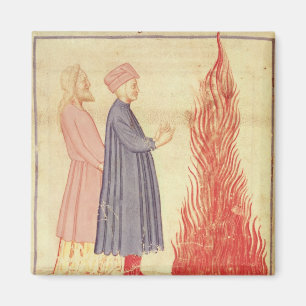 Dante en Virgil herkennen Ulyses Magneet