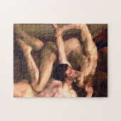 Dante en Virgil in de hel William Adolphe Bouguere Legpuzzel (Horizontaal)