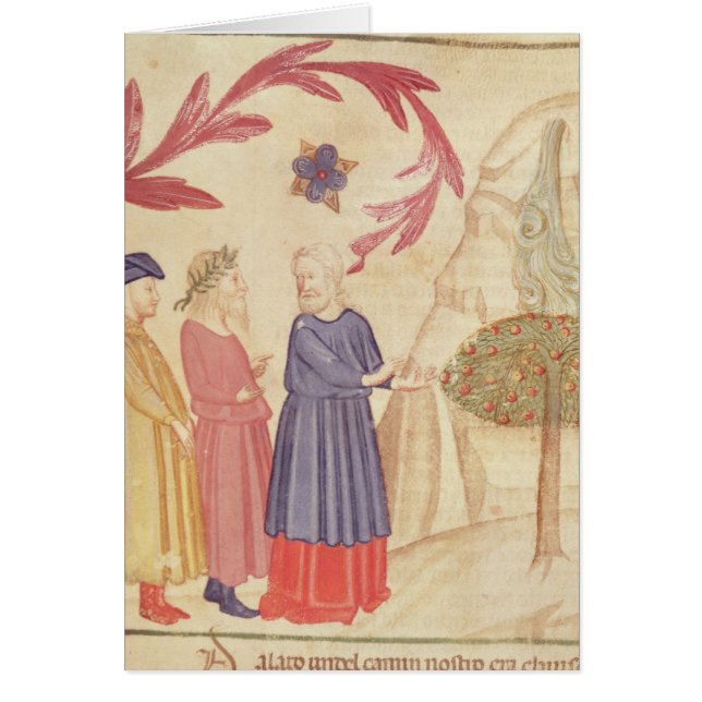 Dante en Virgil in het Terrestrial Paradise (Voorkant)