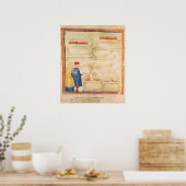 Dante en Virgil ontdekken Count Ugolino Poster (Keuken)