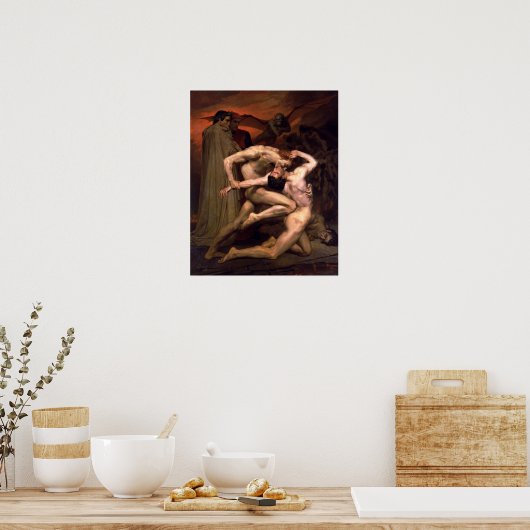 Dante en Virgil Poster (Keuken)