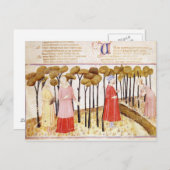 Dante en Virgil tijdens de top van het laboratoriu Briefkaart (Voorkant / Achterkant)