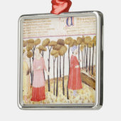 Dante en Virgil tijdens de top van het laboratoriu Metalen Ornament (Links)