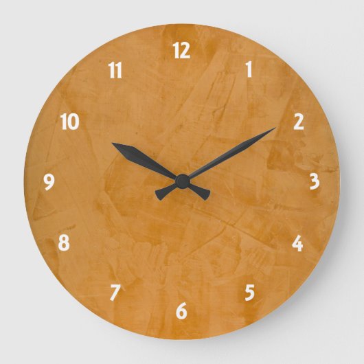 Dante Faux Finish Ronde Wandklok (Voorkant)