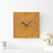 Dante Faux Finish Vierkante Wandklok (Huis)