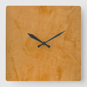 Dante Faux Finish Vierkante Wandklok